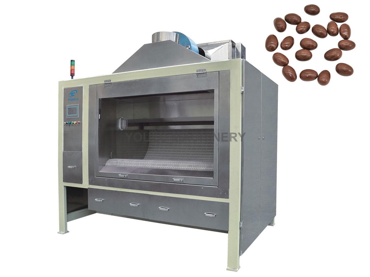 Machine de revêtement de chocolat