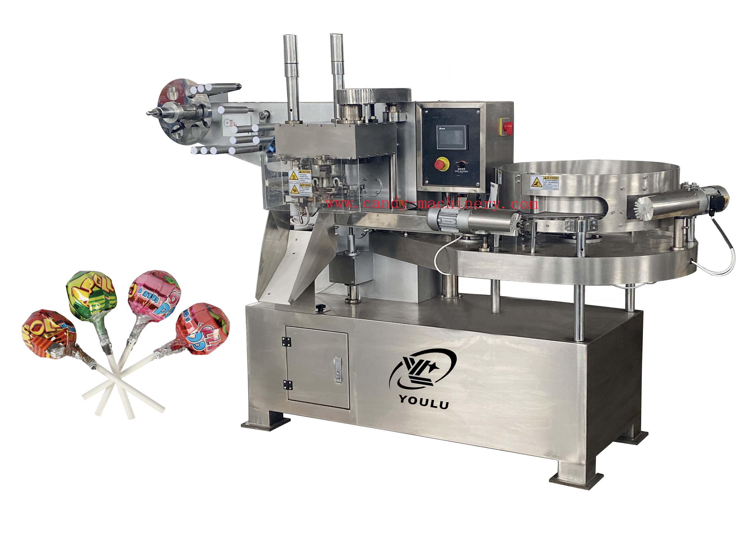 Single Twist Lollipop Packing Machine