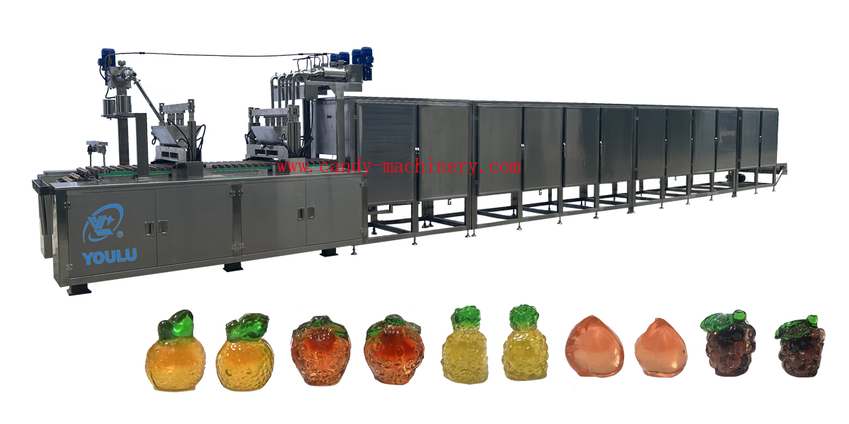 4D Jelly Candy Depositing Production Line